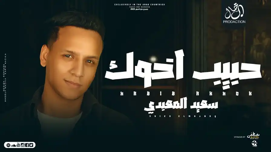 كلمات مهرجان حبيب اخوك سعيد المعبدي